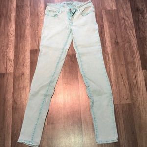 Teal Skinny Jeans
